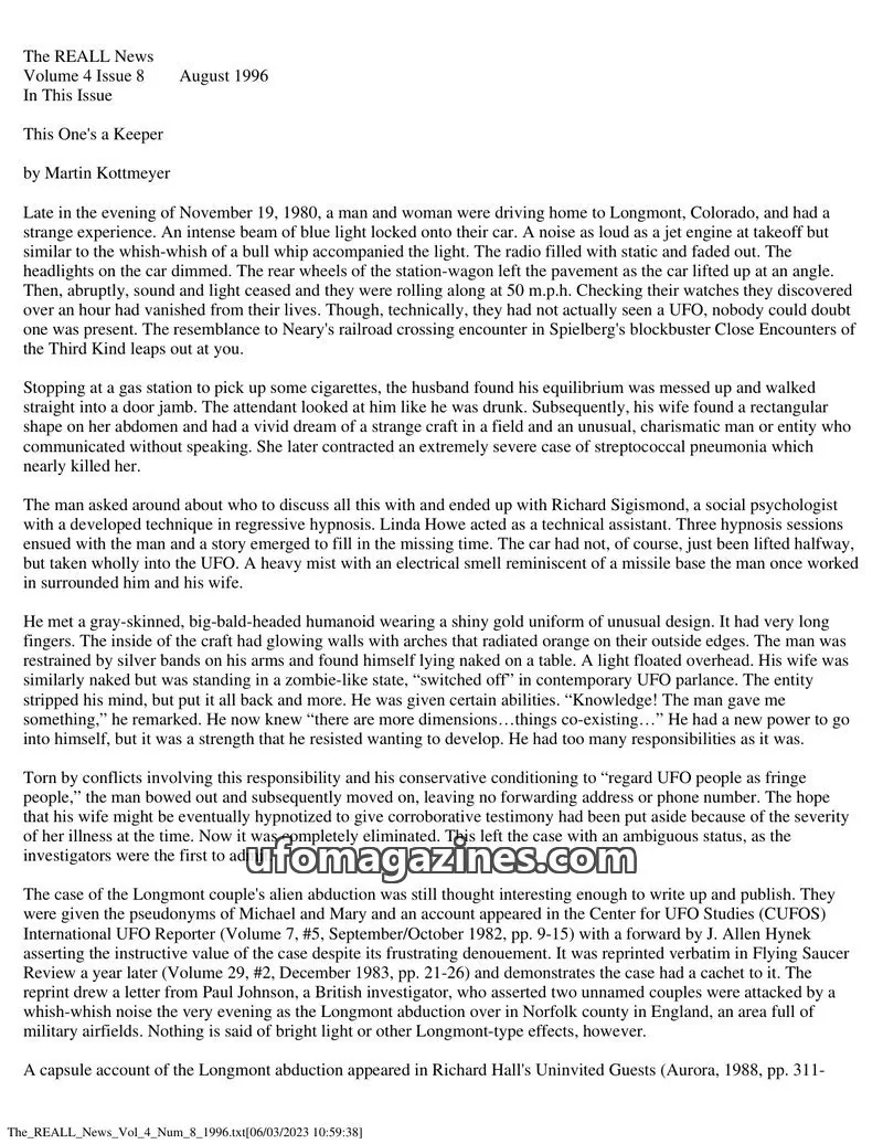 Cover of REALL issue Volume 4 Issue 8: The REALL News