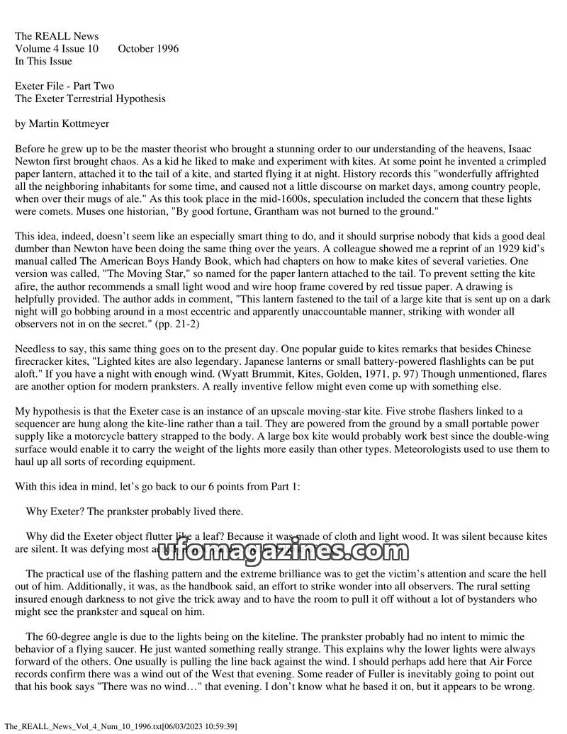 Cover of The Rational Examination Association of Lincoln Land (REALL) issue Volume 4 Issue 10: The REALL News