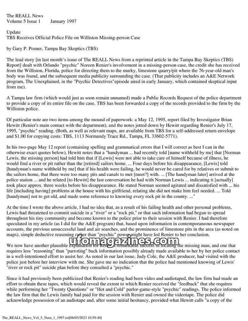 Cover of REALL issue Volume 5 Issue 1: The REALL News