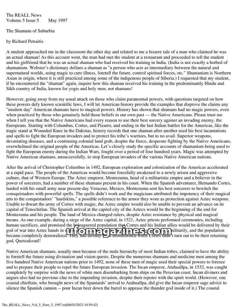 Cover of The Rational Examination Association of Lincoln Land (REALL) issue Volume 5 Issue 5: The REALL News
