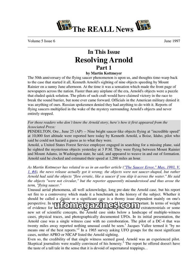 Cover of REALL issue Volume 5 Issue 6: The REALL News