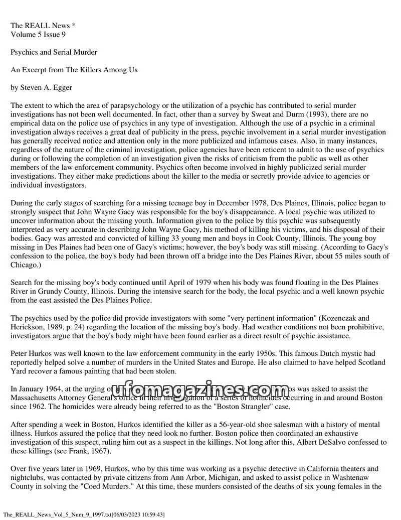 Cover of REALL issue Volume 5 Issue 9: The REALL News