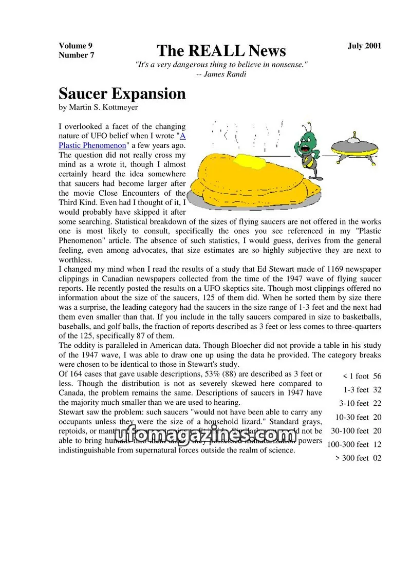 Cover of REALL News (Rational Examination Association of Lincoln Land) issue 7: The REALL News
