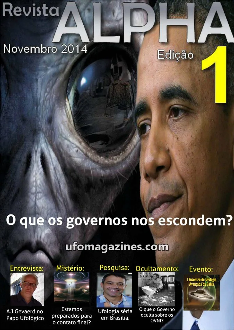 Cover of Revista Alpha (Rafael Silva Pereira) issue 1: Revista ALPHA