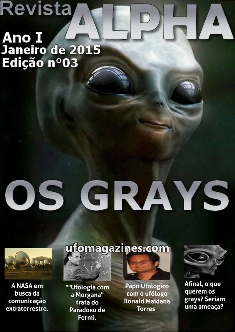 Cover of Revista Alpha (Rafael Silva Pereira) issue 03: Revista ALPHA