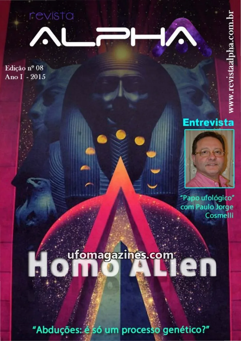 Cover of Revista Alpha (Rafael Silva Pereira) issue 08: ALPHA