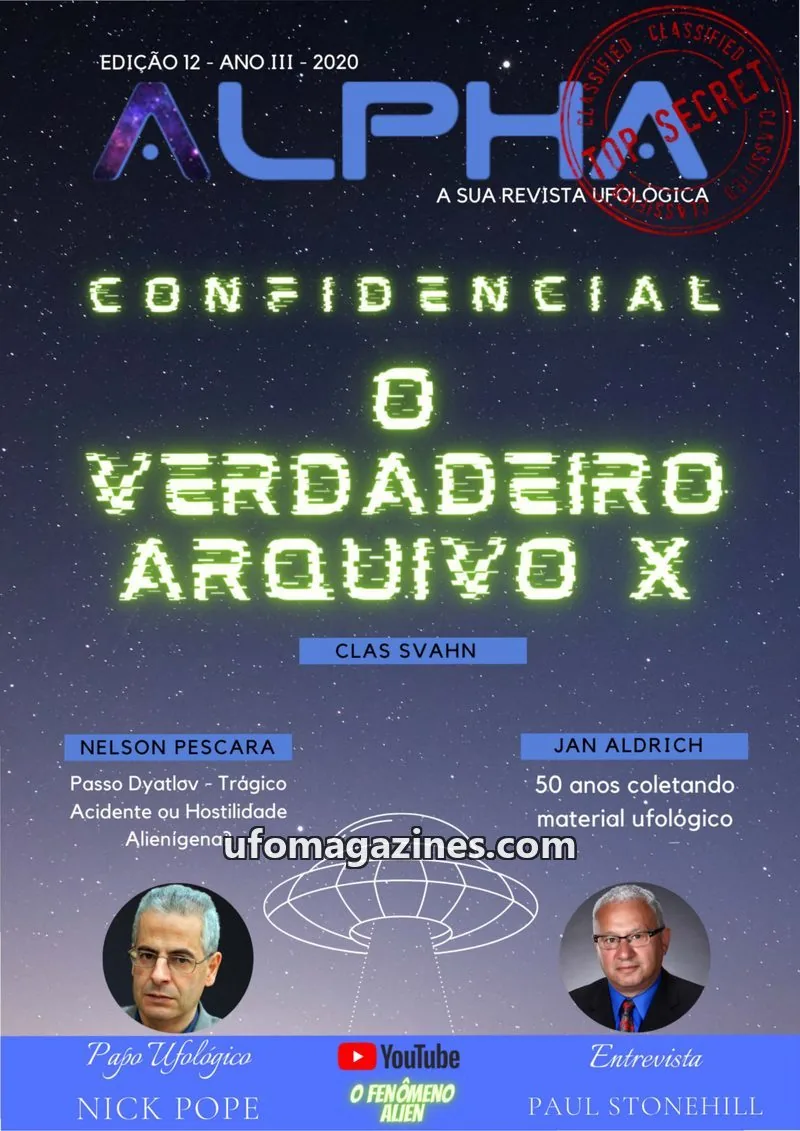 Cover of Revista Alpha (Rafael Silva Pereira) issue 12: ALPHA