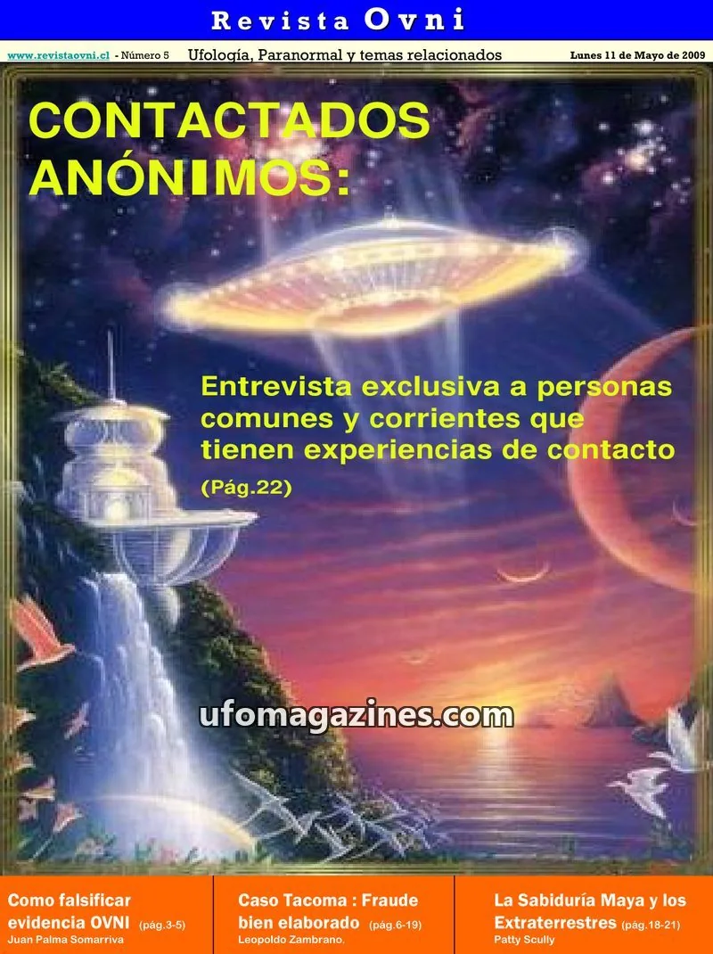 Cover of Revista OVNI issue 5: Revista Ovni