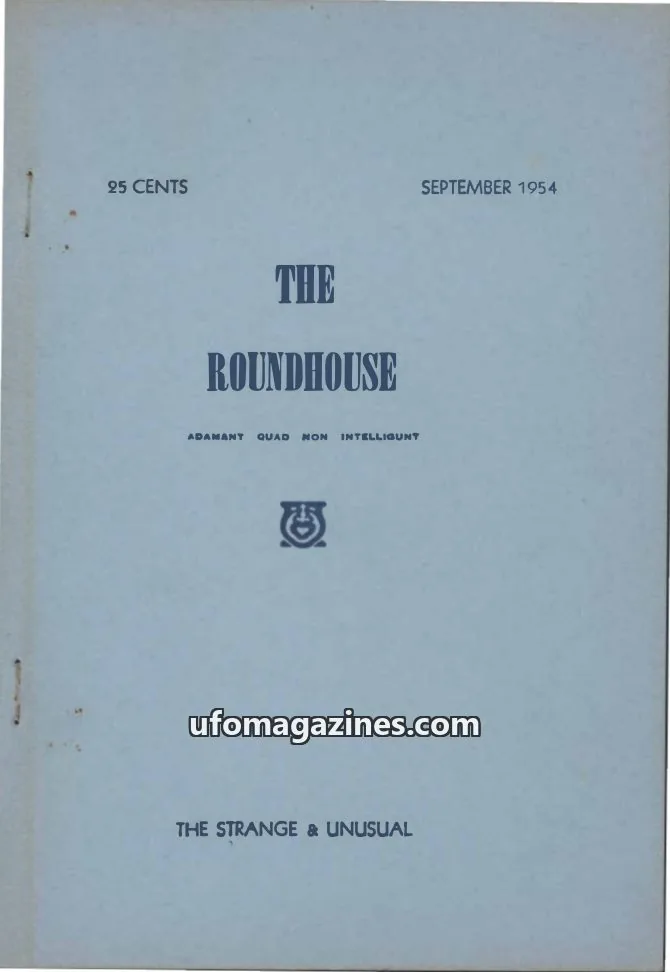 Cover of Roundhouse issue NO. 11: THE ROUNDHOUSE