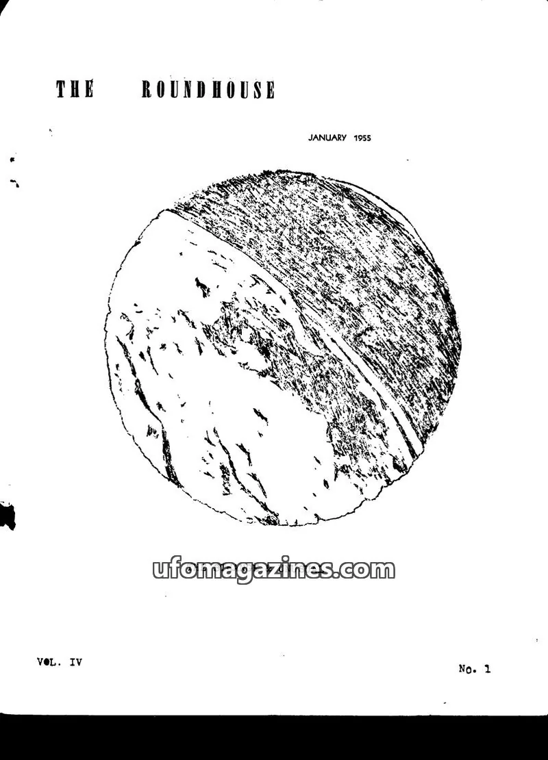 Cover of Roundhouse issue 1: THE ROUND HOUSE