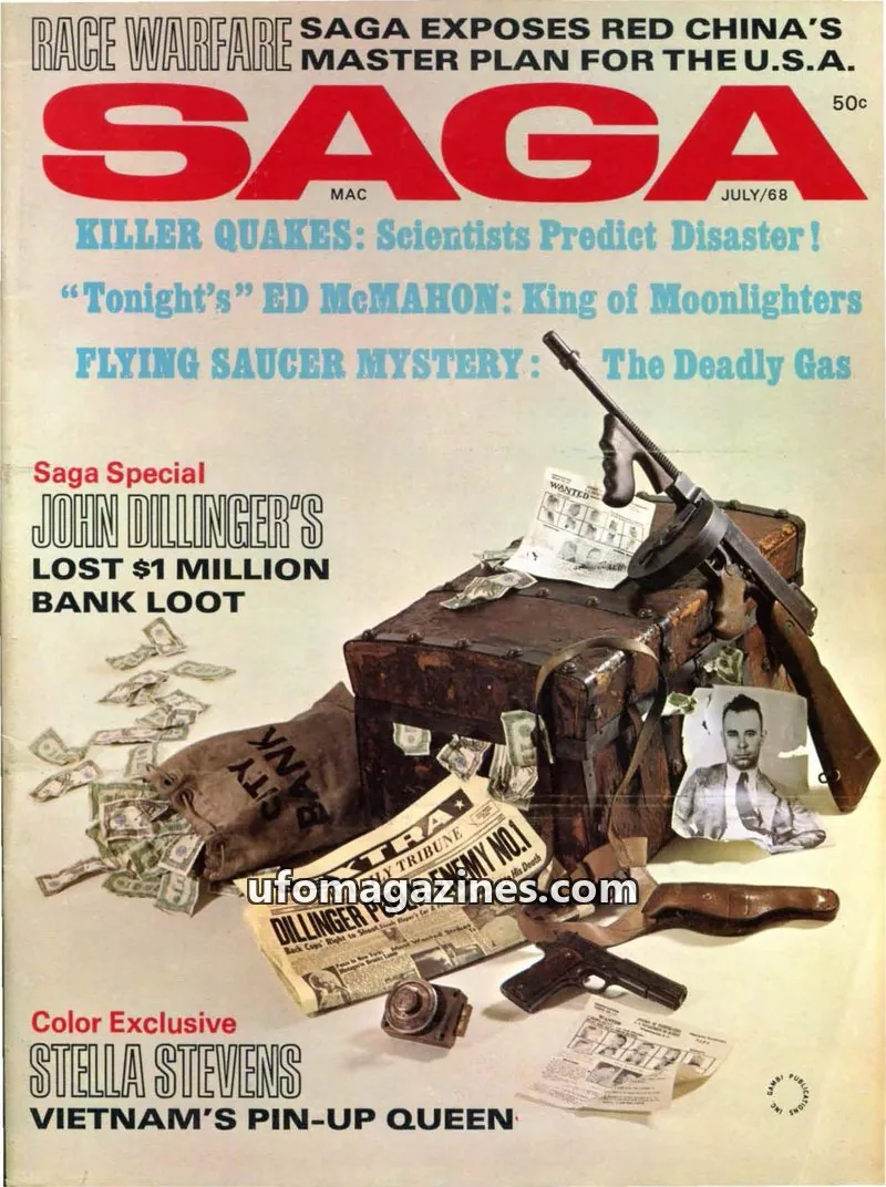 Cover of SAGA issue JULY/68: SAGA