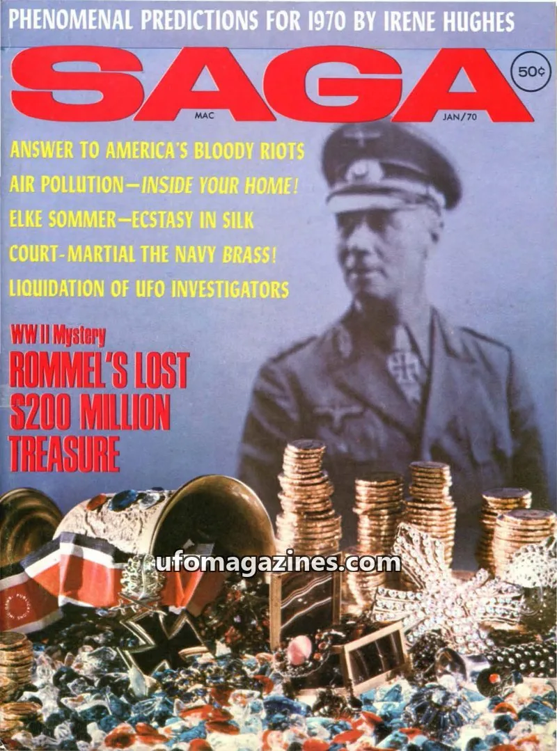 Cover of SAGA issue JAN/70: SAGA