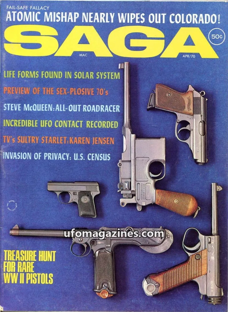 Cover of SAGA issue APR/70: SAGA