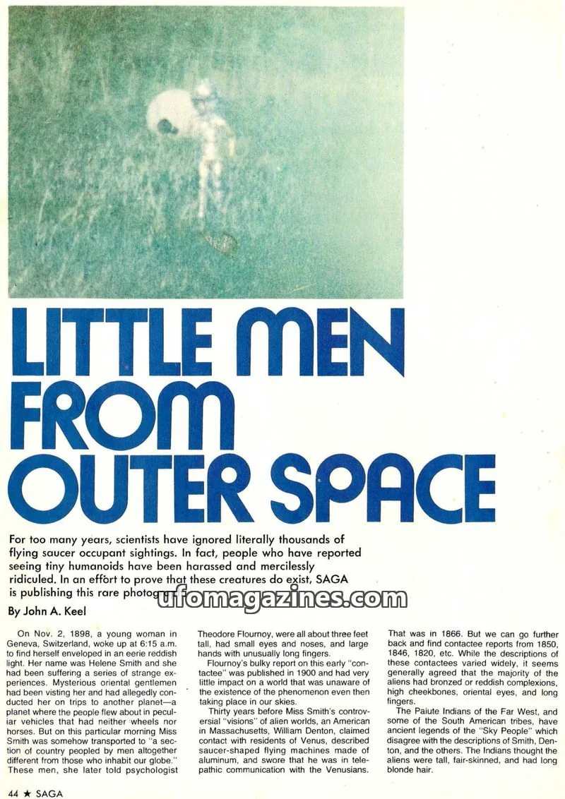 Cover of SAGA issue SAGA: LITTLE MEN FROM OUTER SPACE