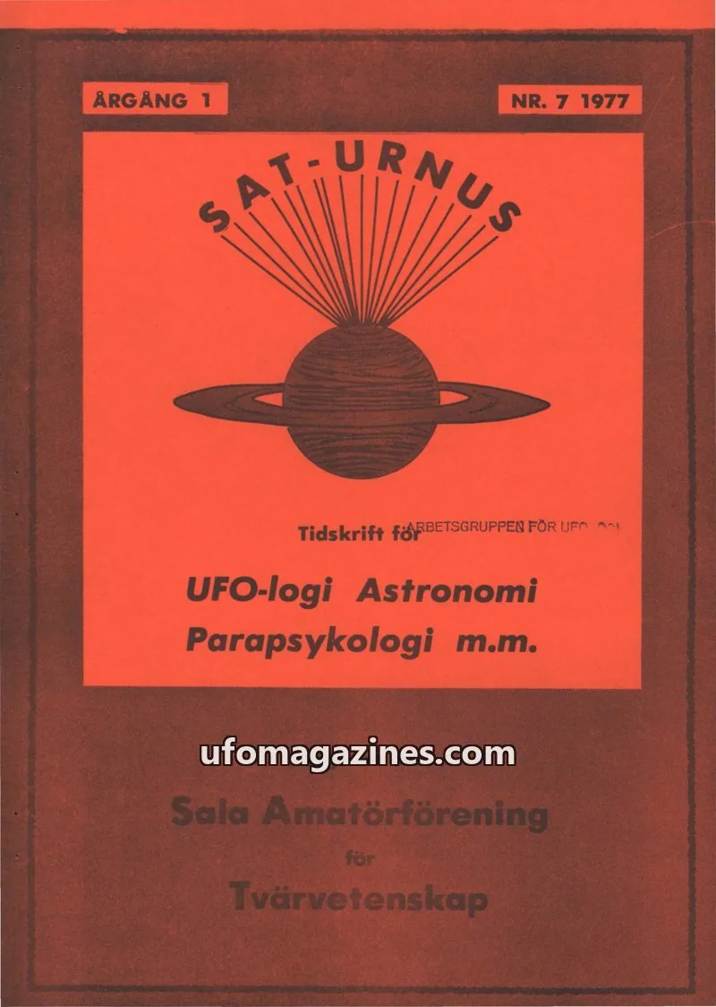 Cover of SAT-urnus issue 7: SAT-URNUS