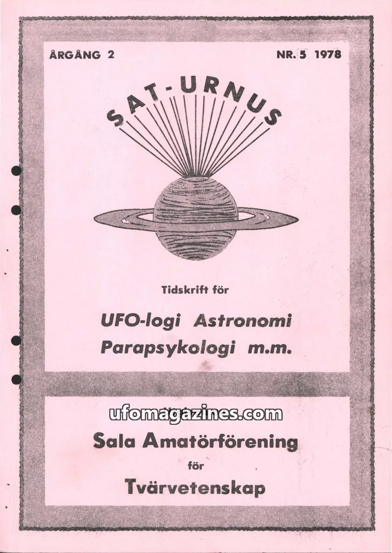 Cover of SAT-urnus issue 5: SAT-URNUS