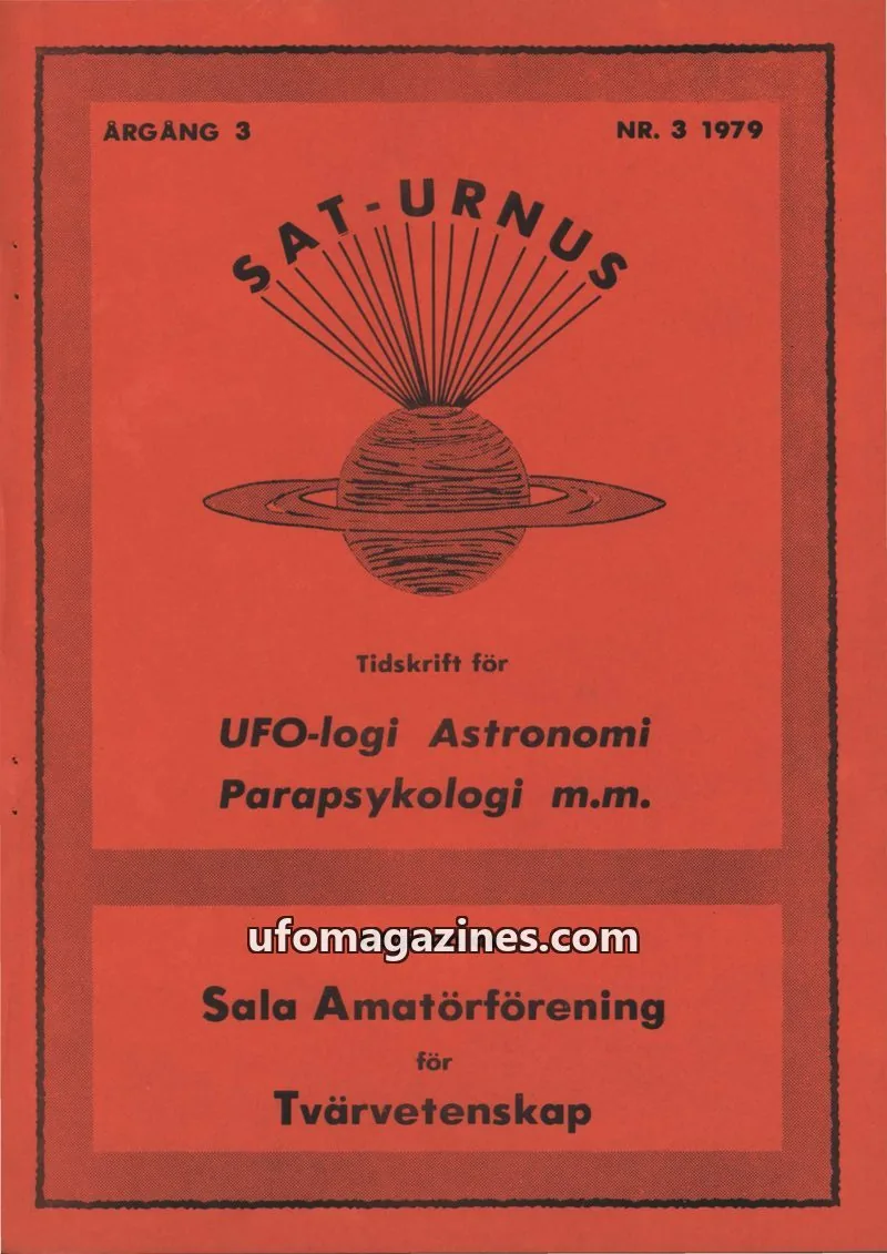 Cover of SAT-urnus issue 3: SAT-URNUS
