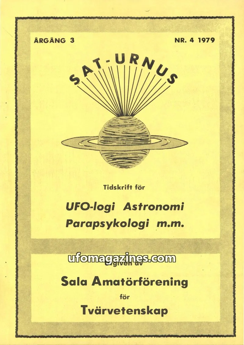 Cover of SAT-urnus issue 4: SAT-URNUS