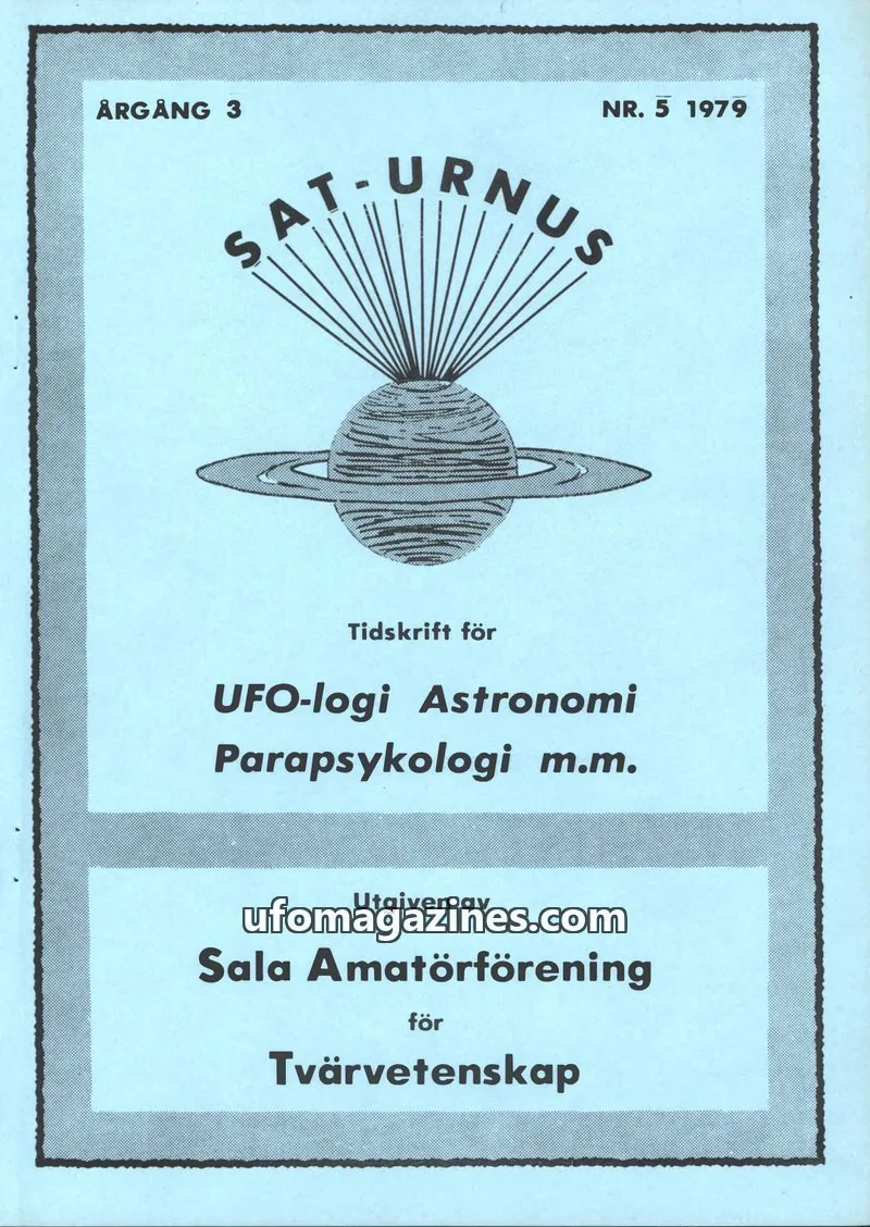 Cover of SAT-urnus issue 5: SAT-URNUS