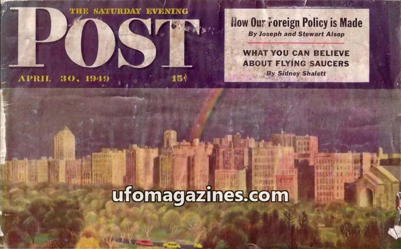 Cover of The Curtis Publishing Company issue April 30, 1949: THE SATURDAY EVENING POST