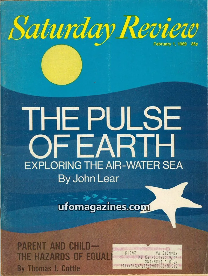 Cover of Saturday Review issue February 1, 1969: Saturday Review