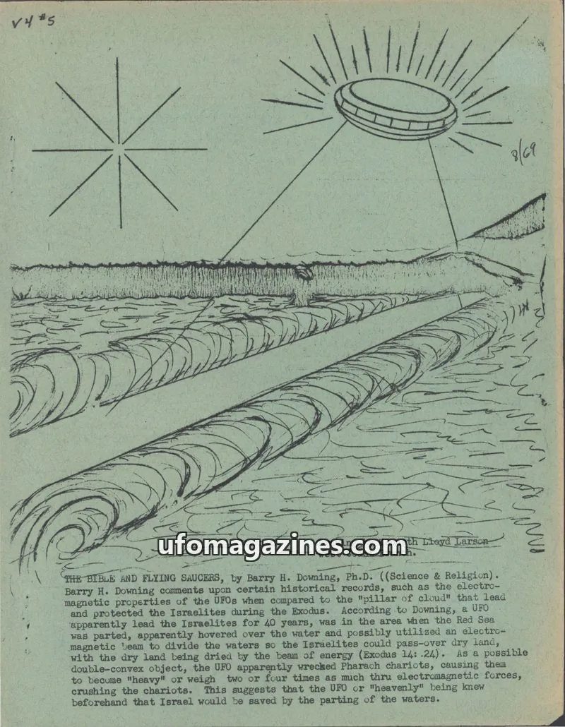 Cover of Saucer Scoop issue 4 NO. 5 and 6: SAUCER SCOOP