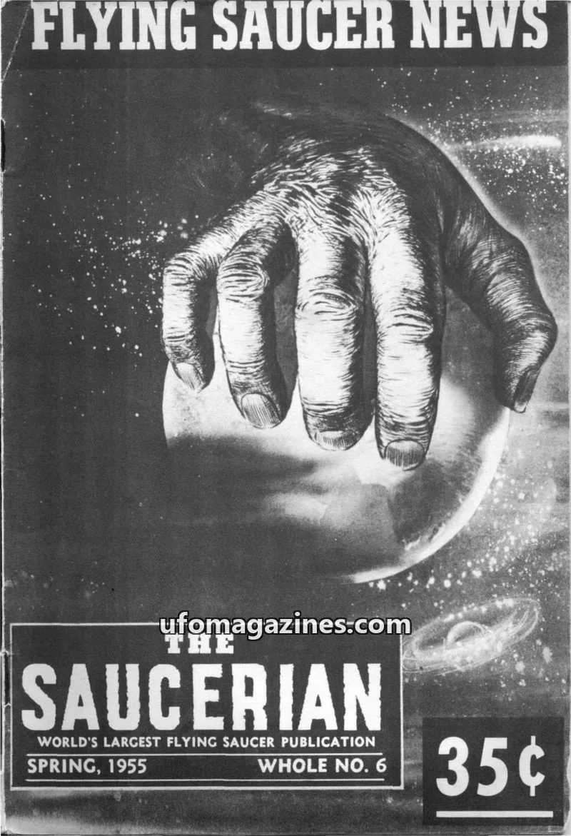 Cover of Saucerian issue NO. 6: THE SAUCERIAN
