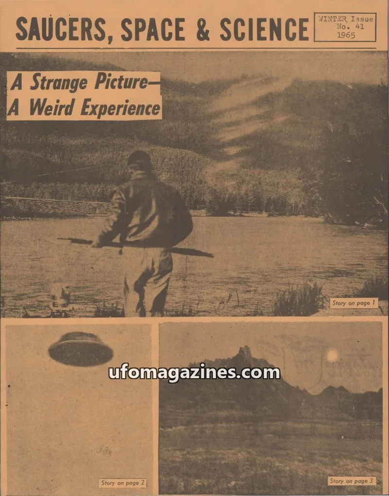 Cover of Saucers, Space & Science  (Duplantier) issue 41: SAUCERS, SPACE & SCIENCE