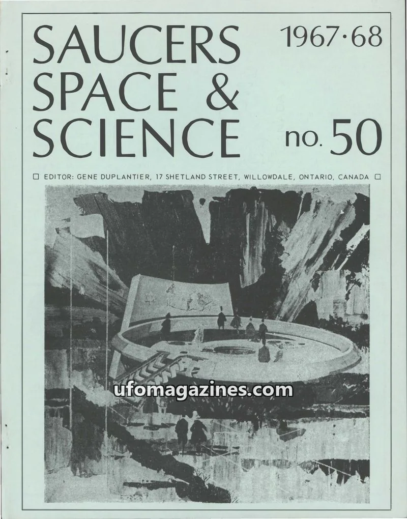 Cover of The Canadian Aerial Phenomena Research Organization issue no. 50: SAUCERS SPACE & SCIENCE