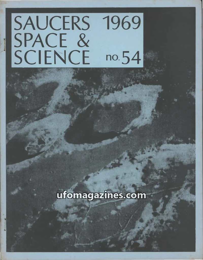 Cover of Saucers, Space & Science  (Duplantier) issue 54: SAUCERS SPACE & SCIENCE