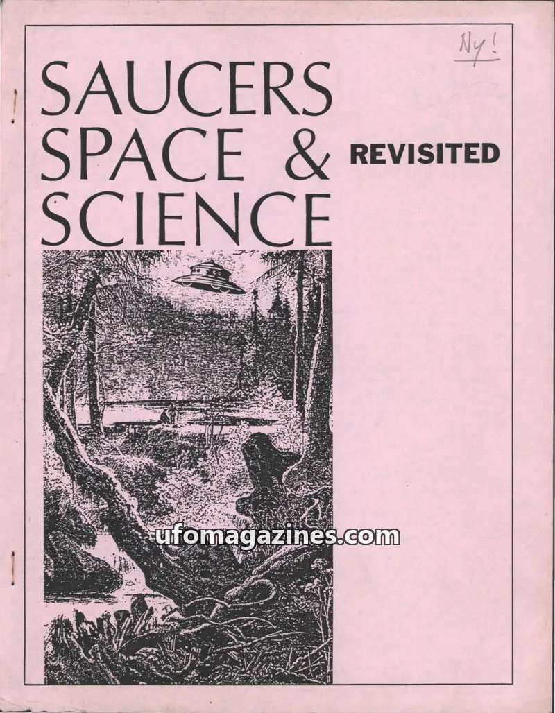 Cover of Palmer Publications issue REVISITED: SAUCERS SPACE & SCIENCE