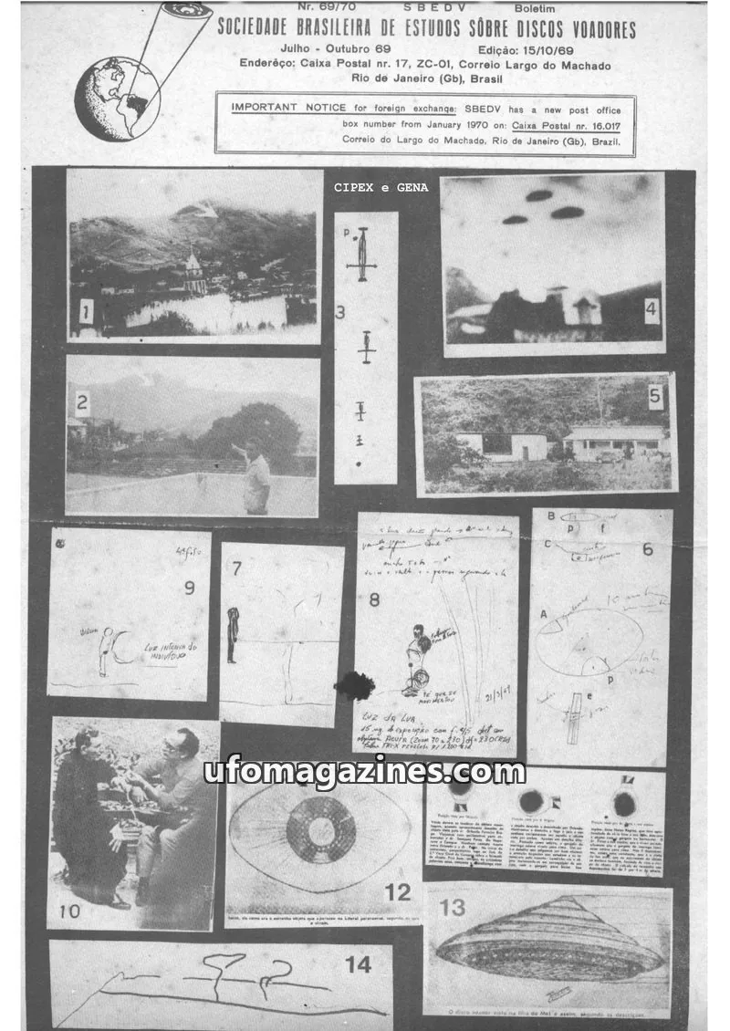 Cover of SBEDV issue Nr. 69/70: SBEDV Boletim