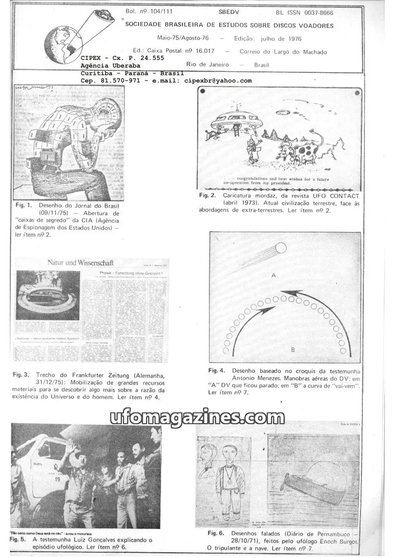 Cover of SBEDV issue 104/111: BOLETIM SBEDV