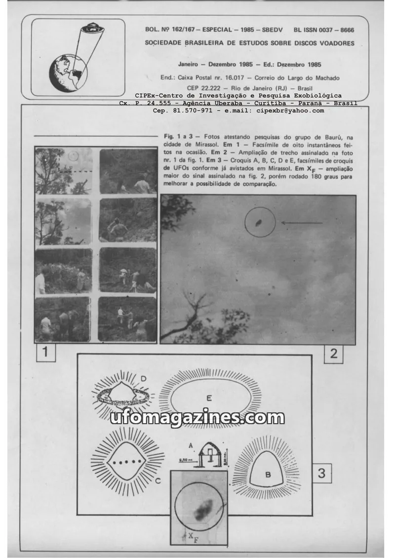 Cover of SBEDV issue 162/167 - ESPECIAL: SBEDV
