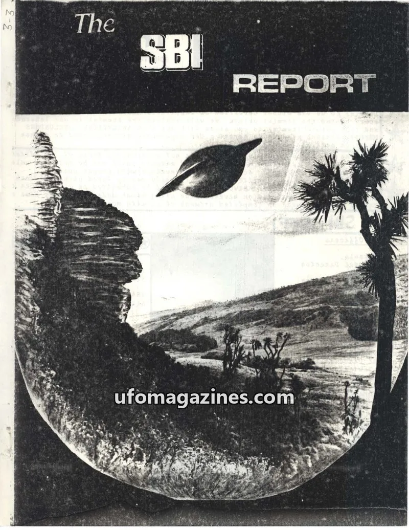 Cover of Scientific Bureau of Investigation, Inc. issue Vol. 3 No. 3: The SBI REPORT