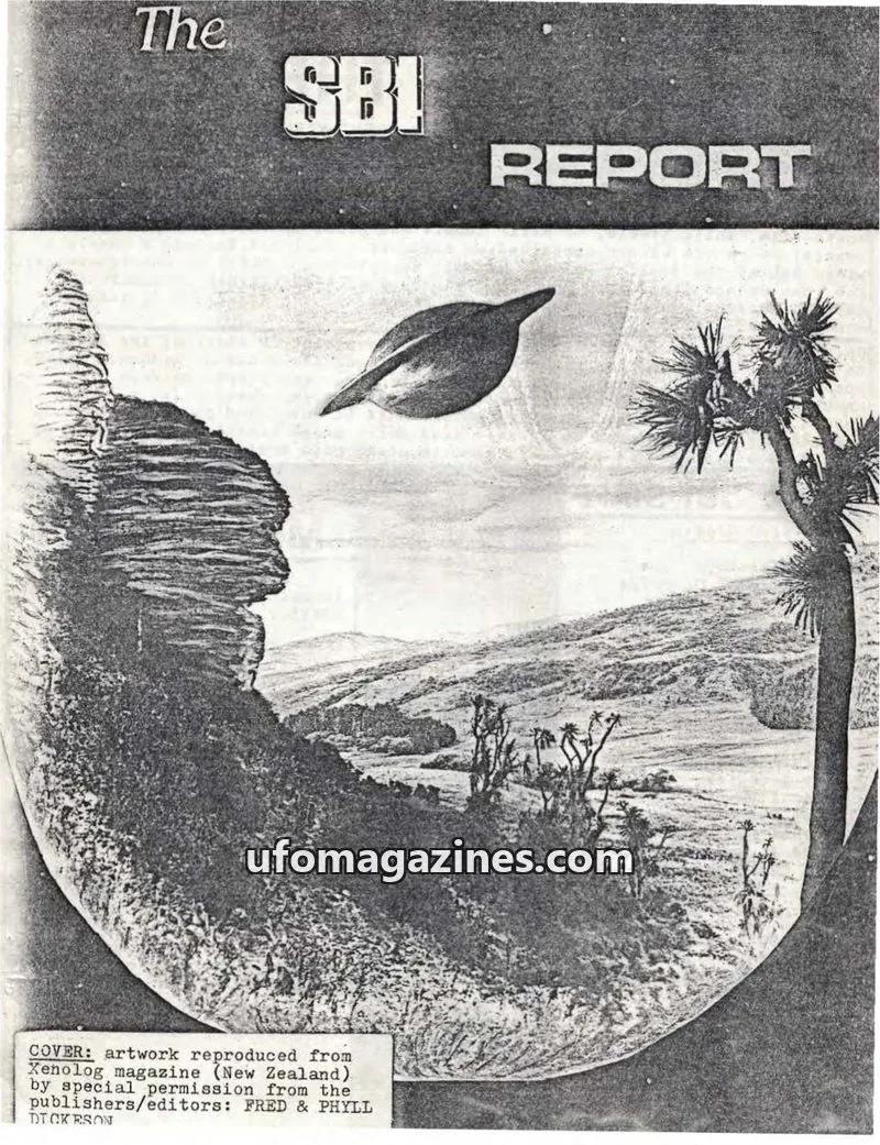 Cover of Scientific Bureau of Investigation, Inc. issue Vol. 3 No 5: The SBI REPORT