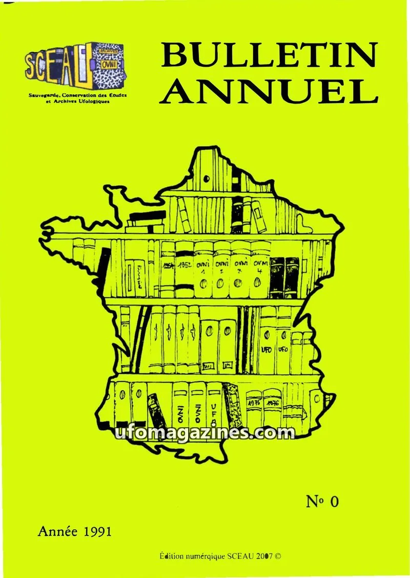 Cover of SCEAU issue N° 0: BULLETIN ANNUEL
