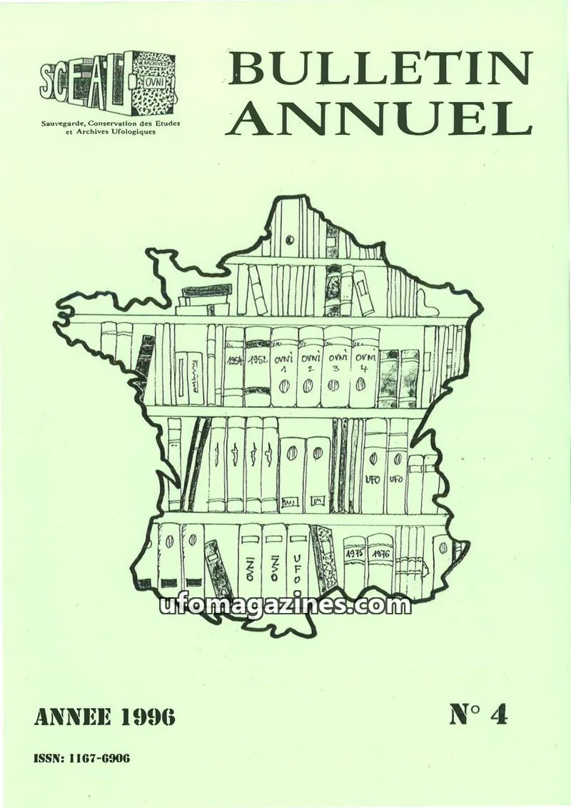 Cover of SCEAU Bulletin issue N° 4: BULLETIN ANNUEL