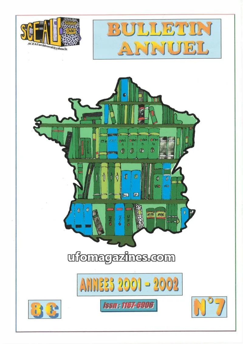 Cover of SCEAU Bulletin issue N°7: BULLETIN ANNUEL DU SCEAU