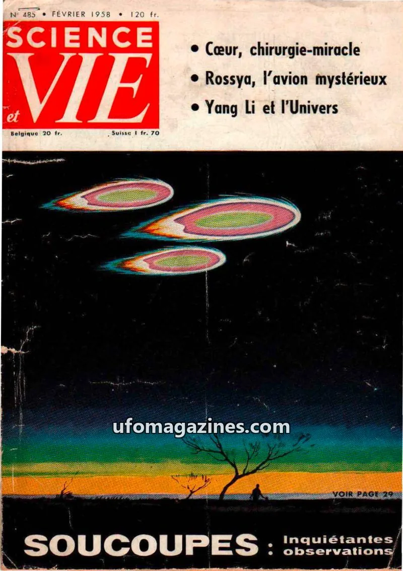 Cover of Science et Vie issue 485: SCIENCE VIE