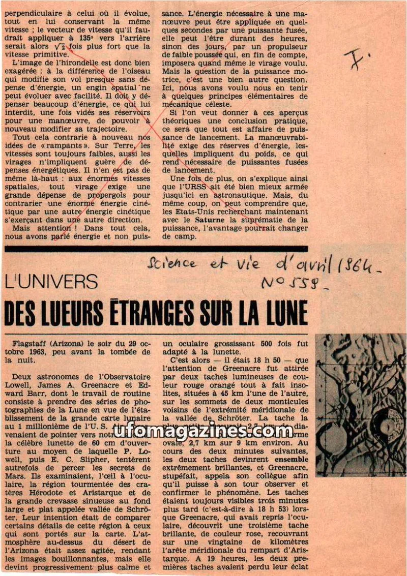Cover of Science et Vie issue 558: Science et vie