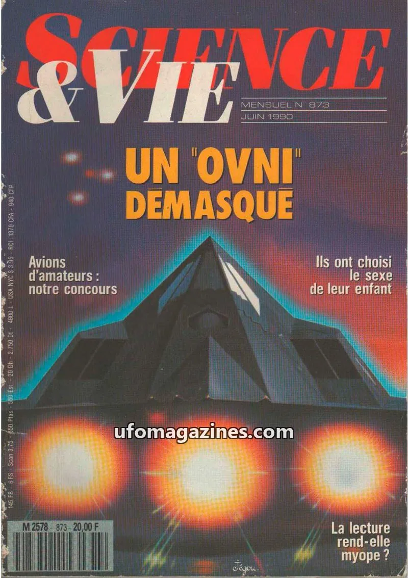 Cover of Science et Vie issue 873: SCIENCE & VIE