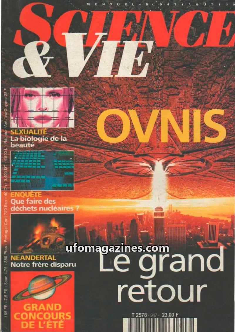 Cover of MENSUEL issue 947: SCIENCE & VIE