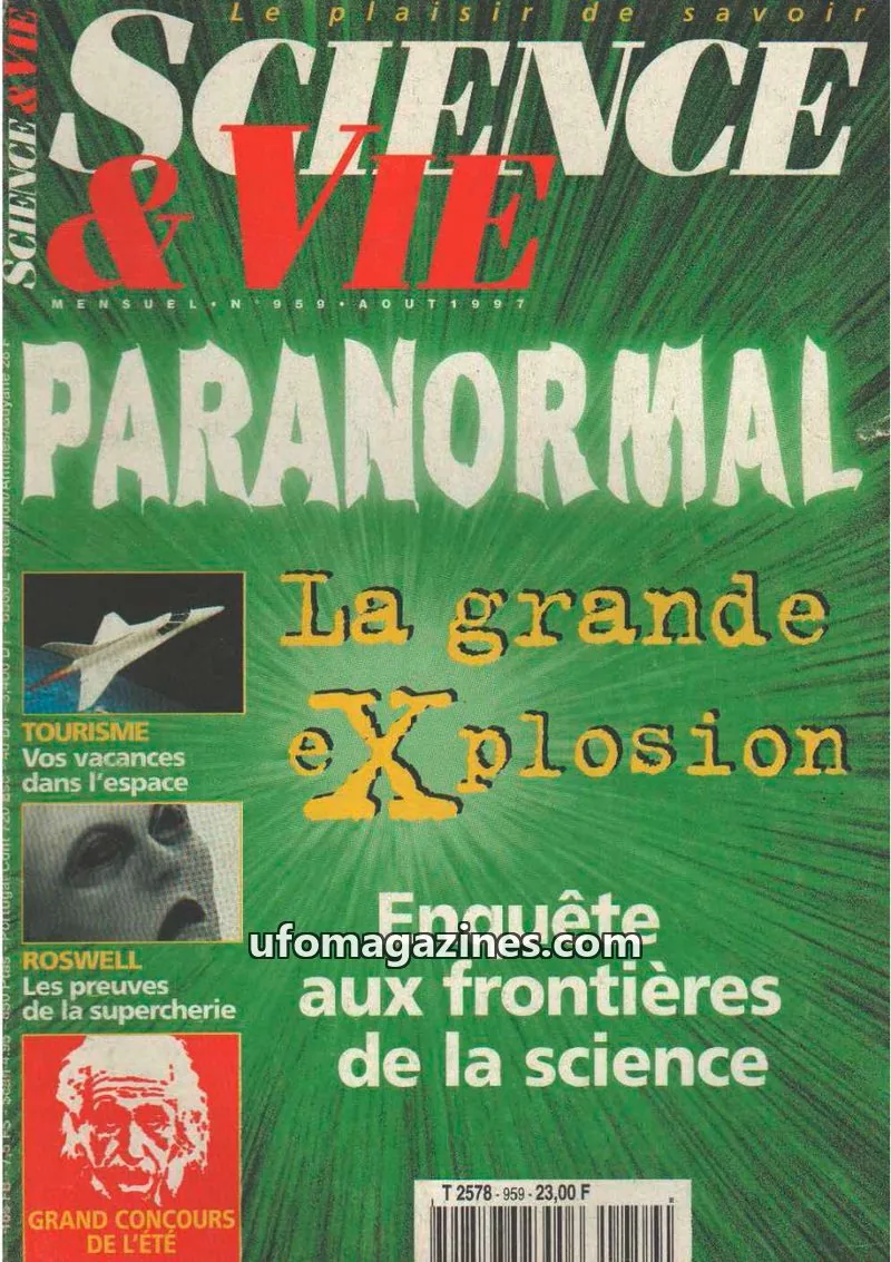 Cover of Science et Vie issue 959: SCIENCE & VIE