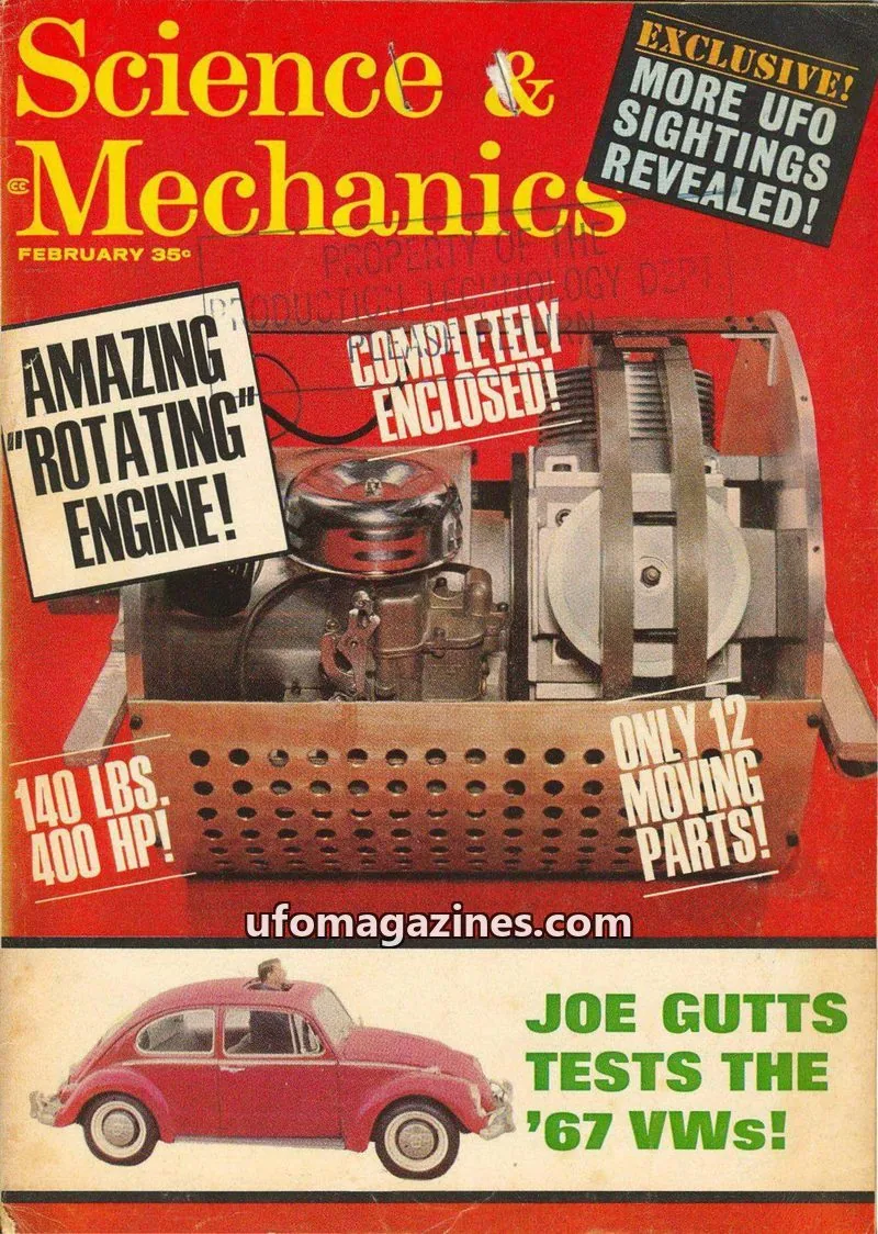 Cover of Science & Mechanics issue FEBRUARY: Science & Mechanics