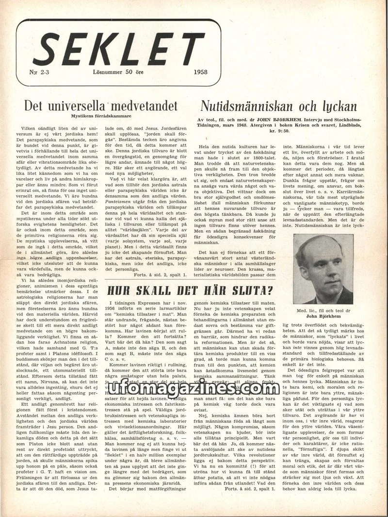 Cover of Seklet issue 2-3: SEKLET