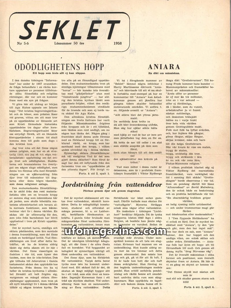 Cover of Seklet issue 5-6: SEKLET