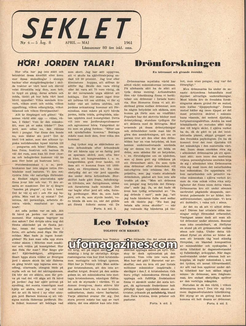 Cover of Seklet issue N:r 4-5: SEKLET