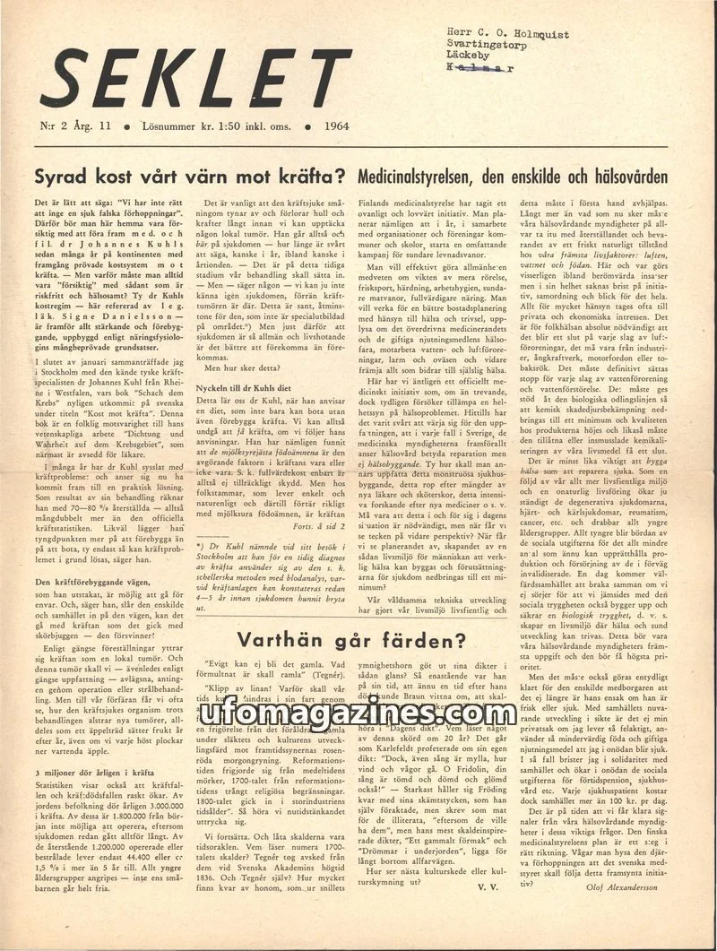 Cover of SEKLET issue 2: SEKLET