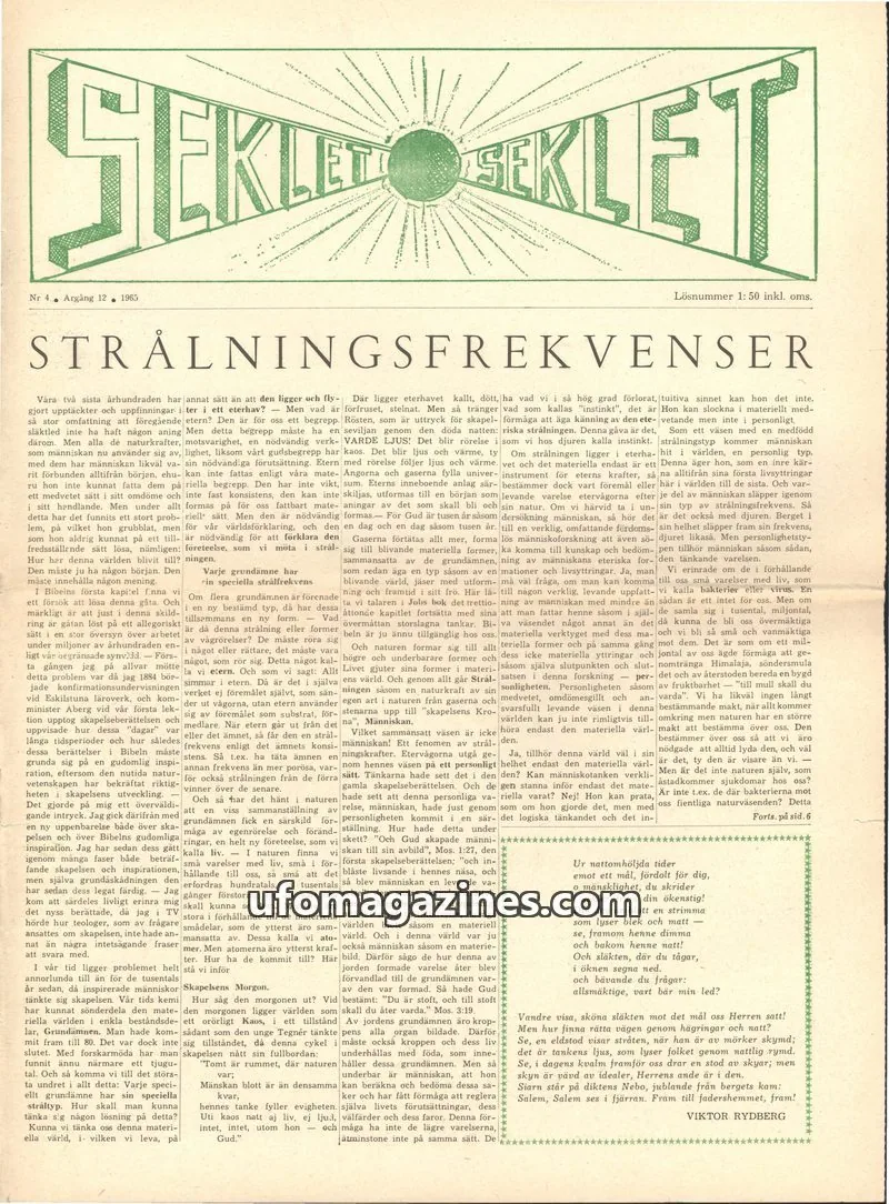 Cover of Seklet issue Nr 4: SEKLET